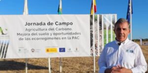 Jornada de Campo celebrada el 24 septiembre 2026: Agricultura del Carbono. Mejora del suelo y oportunidades de los ecorregimenes en la PAC. Finca “El Rosario”. Villalba del Alcor, (Huelva)